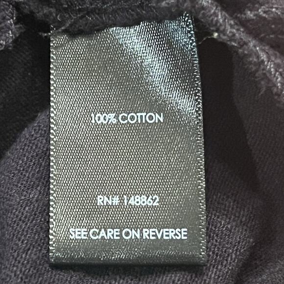 Torrid Maxi Dress Black Long V-neck Short Sleeve Size 2 2X 100% Cotton Draped - Picture 7 of 9